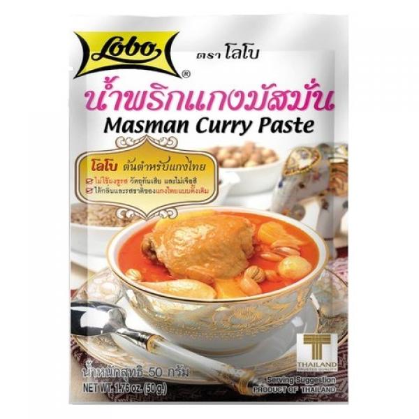 Curry paste, Massaman, Lobo, 50g – Piprapood